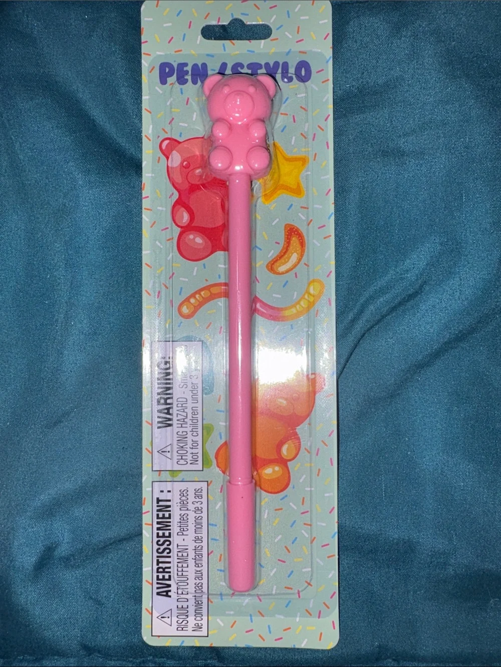 Cute Stack Highlighter & Pen Set — Pink, Teal, Yellow
